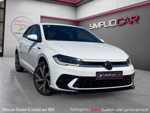 Volkswagen polo 1.0 tsi 95 r-line / iq light / carplay / clim auto / camera / garantie occasion simplicicar salon de provence...