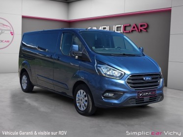 Ford transit custom fourgon 300 l2h2 2.0 ecoblue 130 ambiente garantie 12 mois occasion simplicicar vichy simplicicar...