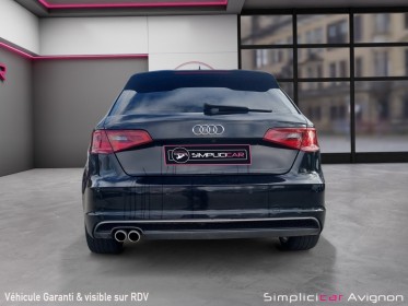 Audi a3 sportback sline 2.0 tdi 184   cuir xenon toit pano boite 6 camera garantie 12 mois occasion avignon (84) simplicicar...