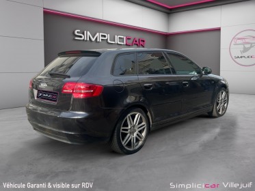 Audi a3 sportback 2.0 tdi 140 dpf s line, siège chauffants, camera de recul et carplays installés garantie 12 mois occasion...
