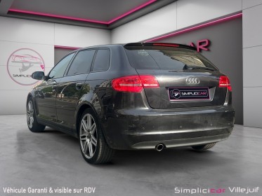 Audi a3 sportback 2.0 tdi 140 dpf s line, siège chauffants, camera de recul et carplays installés garantie 12 mois occasion...