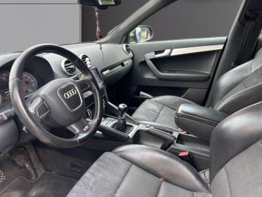 Audi a3 sportback 2.0 tdi 140 dpf s line, siège chauffants, camera de recul et carplays installés garantie 12 mois occasion...