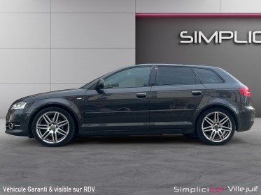 Audi a3 sportback 2.0 tdi 140 dpf s line, siège chauffants, camera de recul et carplays installés garantie 12 mois occasion...