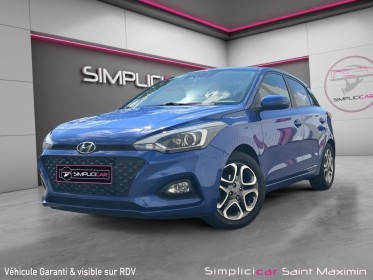 Hyundai i20 1.2 84 intuitive / entretien complet hyundai occasion simplicicar st-maximin simplicicar simplicibike france