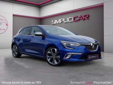 Renault megane iv berline blue dci 115 intens / garantie 12 mois minimum / occasion simplicicar pontarlier simplicicar...
