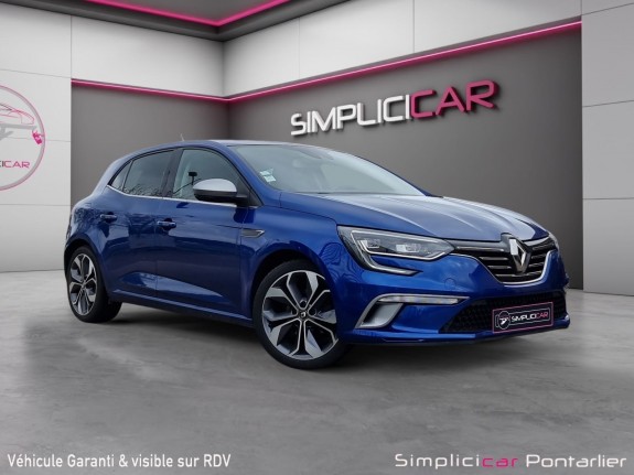 Renault megane iv berline blue dci 115 intens / garantie 12 mois minimum / occasion simplicicar pontarlier simplicicar...
