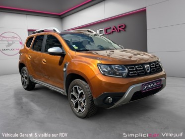 Dacia duster dci 110 edc 4x2 prestige, camera av/ar, keyless park assit, garantie 12 mois occasion simplicicar villejuif ...