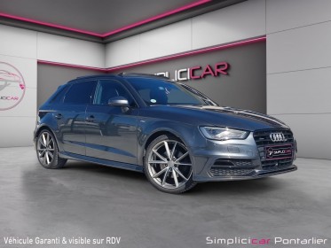 Audi a3 sportback 2.0 tdi 184 s line quattro s tronic 6 / toit ouvrant / garantie 12 mois minimum / occasion simplicicar...