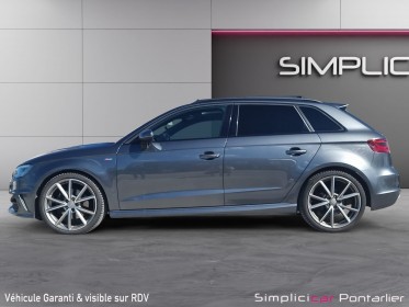 Audi a3 sportback 2.0 tdi 184 s line quattro s tronic 6 / toit ouvrant / garantie 12 mois minimum / occasion simplicicar...