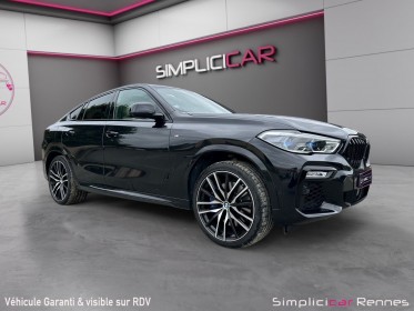 Bmw x6 g06 m50d m performance 400 ch 50 d, toit ouvrant/ carplay/ harman kardon... occasion simplicicar rennes simplicicar...