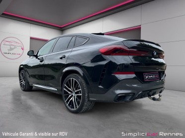 Bmw x6 g06 m50d m performance 400 ch 50 d, toit ouvrant/ carplay/ harman kardon... occasion simplicicar rennes simplicicar...