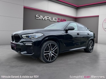 Bmw x6 g06 m50d m performance 400 ch 50 d, toit ouvrant/ carplay/ harman kardon... occasion simplicicar rennes simplicicar...