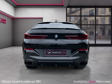Bmw x6 g06 m50d m performance 400 ch 50 d, toit ouvrant/ carplay/ harman kardon... occasion simplicicar rennes simplicicar...
