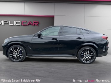 Bmw x6 g06 m50d m performance 400 ch 50 d, toit ouvrant/ carplay/ harman kardon... occasion simplicicar rennes simplicicar...
