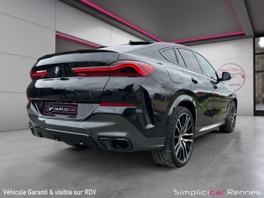 Bmw x6 g06 m50d m performance 400 ch 50 d, toit ouvrant/ carplay/ harman kardon... occasion simplicicar rennes simplicicar...