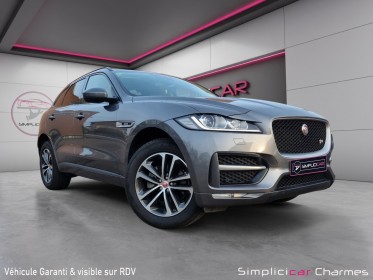 Jaguar f-pace 2.0 d - 180 ch  awd bva8 r-sport faible kilométrage garantie 12 mois occasion simplicicar charmes simplicicar...