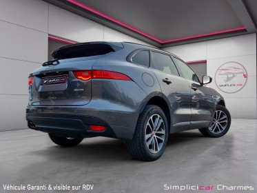 Jaguar f-pace 2.0 d - 180 ch  awd bva8 r-sport faible kilométrage garantie 12 mois occasion simplicicar charmes simplicicar...