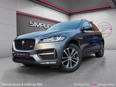 Jaguar f-pace 2.0 d - 180 ch  awd bva8 r-sport faible kilométrage garantie 12 mois occasion simplicicar charmes simplicicar...
