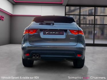 Jaguar f-pace 2.0 d - 180 ch  awd bva8 r-sport faible kilométrage garantie 12 mois occasion simplicicar charmes simplicicar...