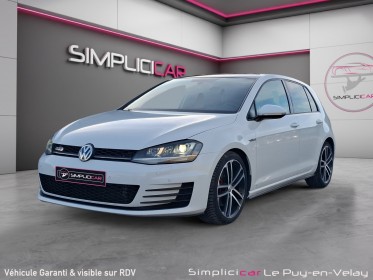 Volkswagen golf gtd 2.0 tdi 184 dsg6  toit ouvrant occasion simplicicar velay simplicicar simplicibike france