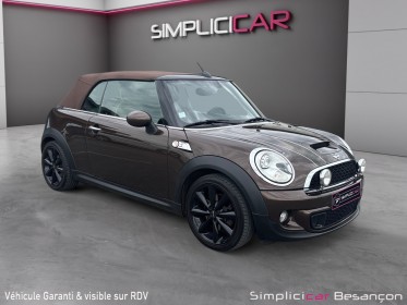 Mini cooper s cabriolet 184 highgate occasion simplicicar besanÇon simplicicar simplicibike france