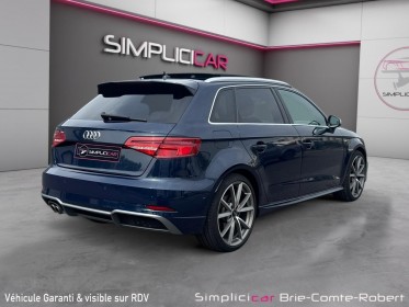 Audi a3 sportback 1.5 tfsi cod 150 s tronic 7 s line occasion simplicicar brie-comte-robert simplicicar simplicibike france