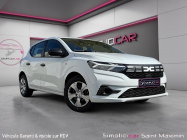 Dacia sandero sce 65 essential / État neuf occasion simplicicar st-maximin simplicicar simplicibike france