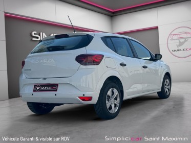 Dacia sandero sce 65 essential / État neuf occasion simplicicar st-maximin simplicicar simplicibike france