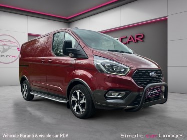 Ford transit custom nugget 320 l1h1 2.0 ecoblue 170 bva active tva recuperable occasion simplicicar limoges  simplicicar...