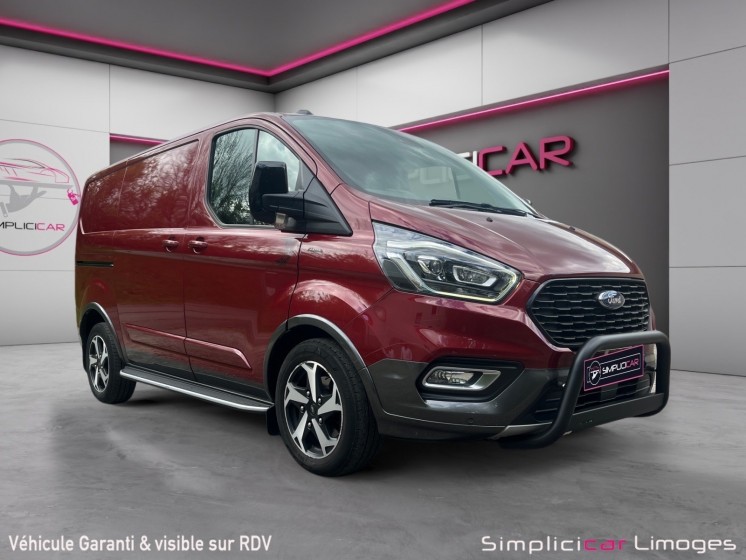 Ford transit custom nugget 320 l1h1 2.0 ecoblue 170 bva active tva recuperable occasion simplicicar limoges  simplicicar...