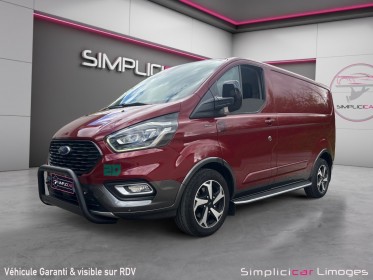 Ford transit custom nugget 320 l1h1 2.0 ecoblue 170 bva active tva recuperable occasion simplicicar limoges  simplicicar...