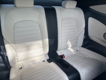 Mercedes classe c coupe 200 9g-tronic fascination intérieur cuir toit ouvrant caméra 360 garantie 12 mois occasion...