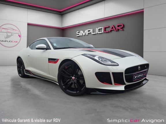 Jaguar f-type s v6 380ch. État neuf - suivi complet jaguar - sound meridian - sièges sport elec - toit pano occasion...
