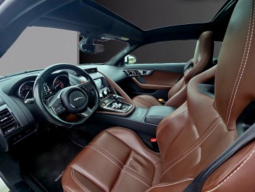 Jaguar f-type s v6 380ch. État neuf - suivi complet jaguar - sound meridian - sièges sport elec - toit pano occasion...