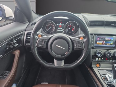 Jaguar f-type s v6 380ch. État neuf - suivi complet jaguar - sound meridian - sièges sport elec - toit pano occasion...