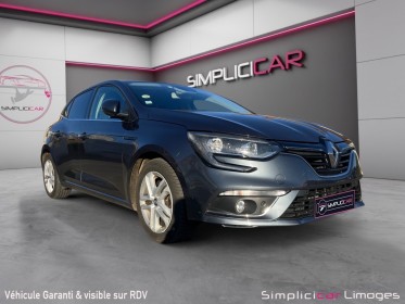 Renault megane iv berline dci 110 energy edc zen occasion simplicicar limoges  simplicicar simplicibike france