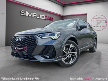 Audi q3 sportback 35 tfsi 150 ch s tronic 7 s line entretien audi occasion avignon (84) simplicicar simplicibike france