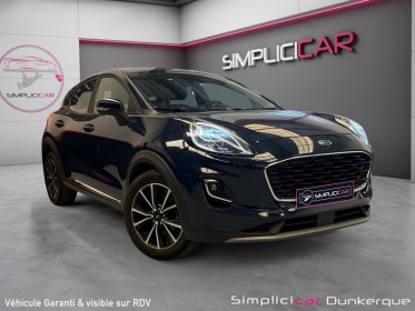 Ford puma 1.0 ecoboost 125ch mhev titanium / carplay / radar de recul arrière occasion simplicicar dunkerque simplicicar...