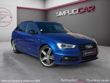 Audi a3 sportback 2.0 tdi 150 quattro s-line / sièges chauffants / bang  olufsen / radar avant arrière / pack black line /...