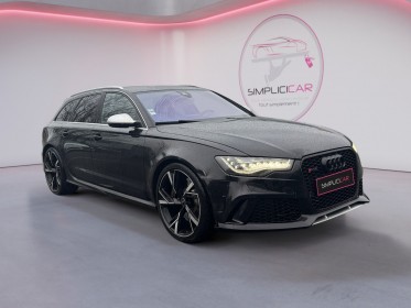 Audi rs6 avant v8 4.0 tfsi 560 quattro tiptronic 8--- occasion simplicicar orgeval  simplicicar simplicibike france