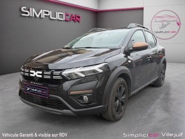 Dacia sandero stepway extreme  eco-g 100 ch 1 ère main, carplay, caméra recul, radar av/ar, garantie dacia occasion...