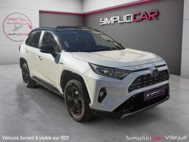 Toyota rav4 hybride 218 ch collection toit ouvrant, caméra 360, sièges electriques, entretien toyota, garantie 12 mois...
