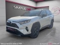 Toyota rav4 hybride 218 ch collection toit ouvrant, caméra 360, sièges electriques, entretien toyota, garantie 12 mois...
