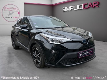 Toyota c-hr hybride mc19 122 cv distinctive tva récupérable, caméra recul, radar av/ar, garantie 12 mois occasion...