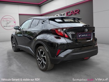 Toyota c-hr hybride mc19 122 cv distinctive tva récupérable, caméra recul, radar av/ar, garantie 12 mois occasion...