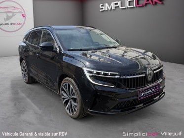 Renault espace vi 1.2 e-tech full hybrid 200 cv iconic 7 places, toit panoramique, caméra 360, garantie renault occasion...