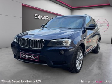 Bmw x3 f25 xdrive30d 258ch confort steptronic a avec attelage occasion simplicicar lille  simplicicar simplicibike france