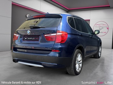 Bmw x3 f25 xdrive30d 258ch confort steptronic a avec attelage occasion simplicicar lille  simplicicar simplicibike france