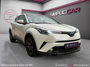 Toyota c-hr hybride 122ch distinctive 1er main suivi toyota complet caméra cuir chauffant garantie constructeur 2 ans...