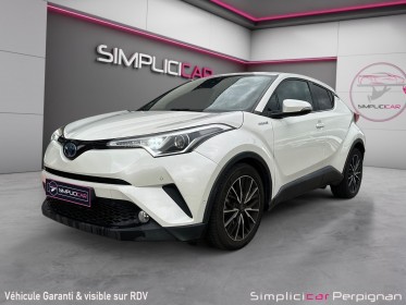 Toyota c-hr hybride 122ch distinctive 1er main suivi toyota complet caméra cuir chauffant garantie constructeur 2 ans...